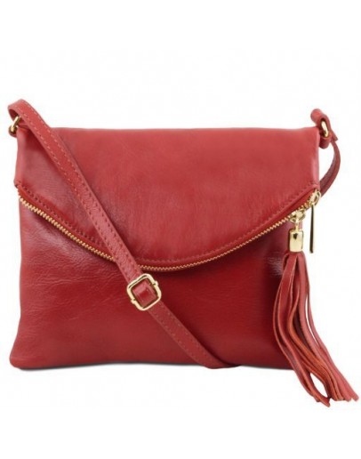 Фотография Маленькая женская сумочка Tuscany Leather Young Bag TL141153 red