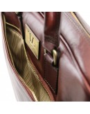 Фотография Темно-коричневая сумка портфель Tuscany Leather TL141241
