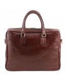 Фотография Коричневая мужская сумка портфель Tuscany Leather TL141241 brown