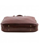 Фотография Мужская сумка портфель красного цвета Tuscany Leather TL141241 red