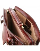 Фотография Мужской коричневый фирменный оригинальный портфель Tuscany Leather Venezia TL141268 brown