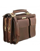 Фотография Кожаная коричневая женская сумка Tuscany Leather TL141270