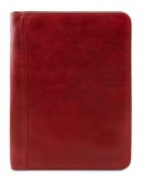 Фотография Красная кожаная папка для документов Tuscany Leather Ottavio TL141294 red