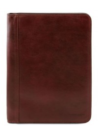 Коричневая кожаная папка для документов Tuscany Leather Ottavio TL141294 brown
