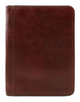 Коричневая кожаная папка для документов Tuscany Leather Ottavio TL141294 brown