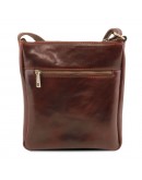 Фотография Мужская сумка на плечо красного цвета Tuscany Leather TL141300 red