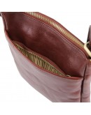 Фотография Мужская сумка на плечо красного цвета Tuscany Leather TL141300 red