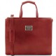 Женский красный портфель Tuscany Leather Palermo TL141343 red