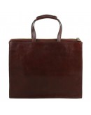 Фотография Женский коричневый портфель Tuscany Leather Palermo TL141343