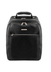 Черный кожаный мужской рюкзак Tuscany leather PHUKET TL141402