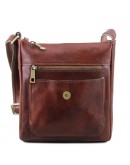 Фотография Мужская коричневая сумка через плечо Tuscany Leather TL141407