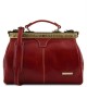 Красная кожаная сумка сумка - саквояж Tuscany Leather MICHELANGELO TL10038 red