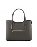 Фотография Женская кожаная фирменная сумка Tuscany Leather Olimpia TL141412 shamp