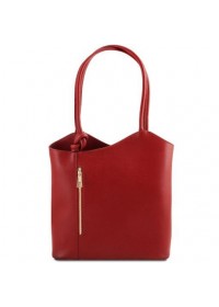 Женская кожаная красная сумка Tuscany Leather Party TL141455