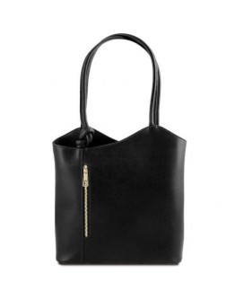 Черная кожаная женская сумка Tuscany Leather Party TL141455 black