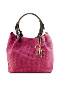 Фирменная женская сумка - шоппер Tuscany Leather TL141573 TL KeyLuck fucs