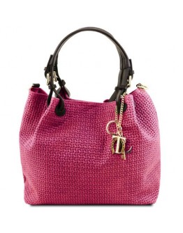 Фирменная женская сумка - шоппер Tuscany Leather TL141573 TL KeyLuck fucs