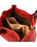 Фотография Женская сумка шоппер Tuscany Leather TL Bag TL141573 TL KeyLuck lipstick red