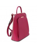 Фотография Пурпурный рюкзак из сафьяновой кожи Tuscany Leather Olimpia TL141631 fuks