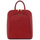 Красный рюкзак из сафьяновой кожи Tuscany Leather Olimpia TL141631 red