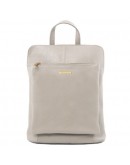 Фотография Серый фирменный кожаный женский рюкзак Tuscany Leather TL141682 gray