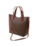 Фотография Женская сумка тоут из кожи Сафьяно Tuscany Leather TL Bag TL141696 black