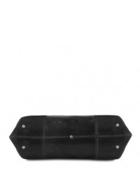 Женская черная кожаная сумка TUSCANY LEATHER ANNALISA TL141710 black