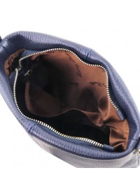 Темно-синяя женская сумка на плечо Tuscany Leather TL141720