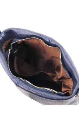 Темно-синяя женская сумка на плечо Tuscany Leather TL141720