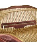Фотография Коричневая дорожная мужская фирменная сумка Tuscany Leather Voyager TL141794