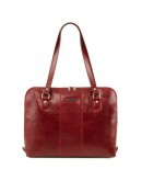 Фотография Красная фирменная женская вместительная сумка Tuscany Leather RAVENNA TL141795 red