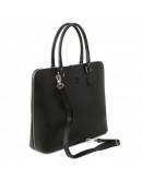 Фотография Черная фирменная женская сумка Tuscany Leather Magnolia TL141809 black
