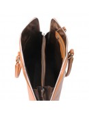 Фотография Кожаная фирменная женская сумка коньячного цвета Tuscany Leather Magnolia TL141809 con