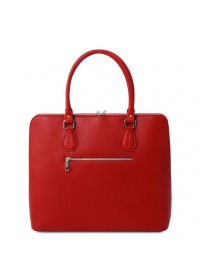 Красная женская кожаная сумка Tuscany Leather Magnolia TL141809 red