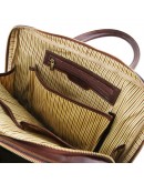Фотография Вместительная сумка - портфель медового цвета Tuscany Leather Urbino TL141894 honey