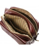 Фотография Коричневая фирменная мужская сумка на плечо Tuscany Leather LARRY TL141915 brown