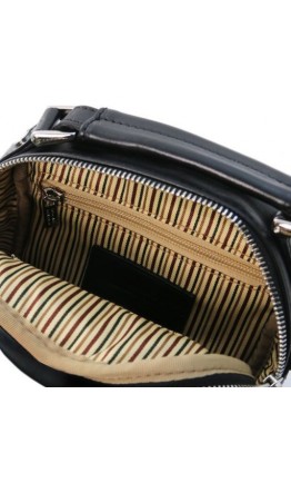 Черная мужская сумка - барсетка Tuscany Leather TL141916 Paul black
