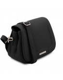 Фотография Женская черная небольшая кожаная сумка Tuscany Leather TL141968 Jasmine