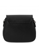 Фотография Женская черная небольшая кожаная сумка Tuscany Leather TL141968 Jasmine