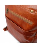Фотография Вместительный рыжий кожаный рюкзак Tuscany leather TL141987 Bangkok
