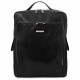 Черный удобный и вместительный рюкзак Tuscany leather TL141987 black Bangkok