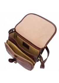 Женская кожаная коричневая сумка Tuscany Leather Alessia TL142020 