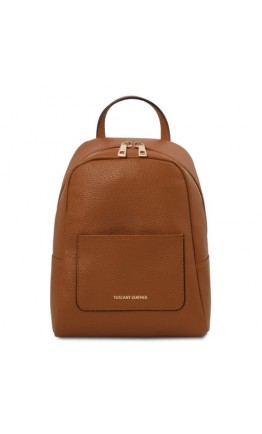 Коричневый женский небольшой рюкзак Tuscany Leather TL142052 TL Bag brown