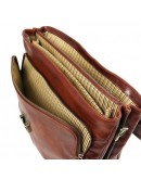 Фотография Черный фирменный кожаный рюкзак Tuscany Leather TL142067 Alessandria black