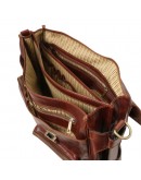 Фотография Большой черный кожаный портфель Tuscany Leather Ventimiglia TL142069