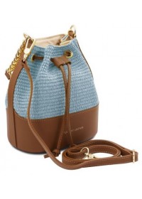 Женская кожаная фирменная сумка Tuscany Leather TL142207 Bucket Bag