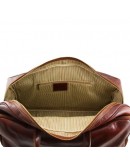 Фотография Кожаная фирменная дорожная средняя сумка Tuscany Leather Bora Bora TL3065