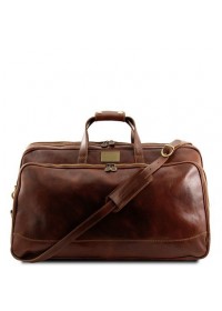 Кожаная фирменная дорожная средняя сумка Tuscany Leather Bora Bora TL3065