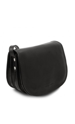 Женская черная кожаная сумка Tuscany Leather Isabella TL9031 black