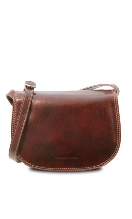 Женская кожаная коричневая сумка Tuscany Leather Isabella TL9031 brown